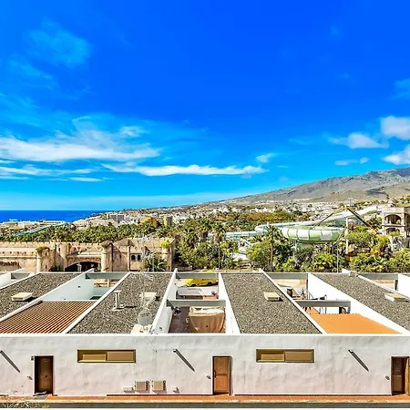 Daire With Mountains And Ocean Views Terrace Costa Adeje